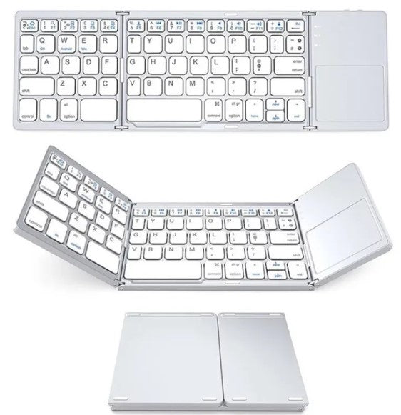 Folding Mini Wireless Bluetooth Keyboard