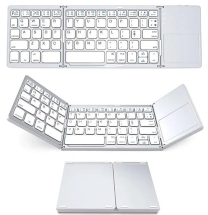 Folding Mini Wireless Bluetooth Keyboard